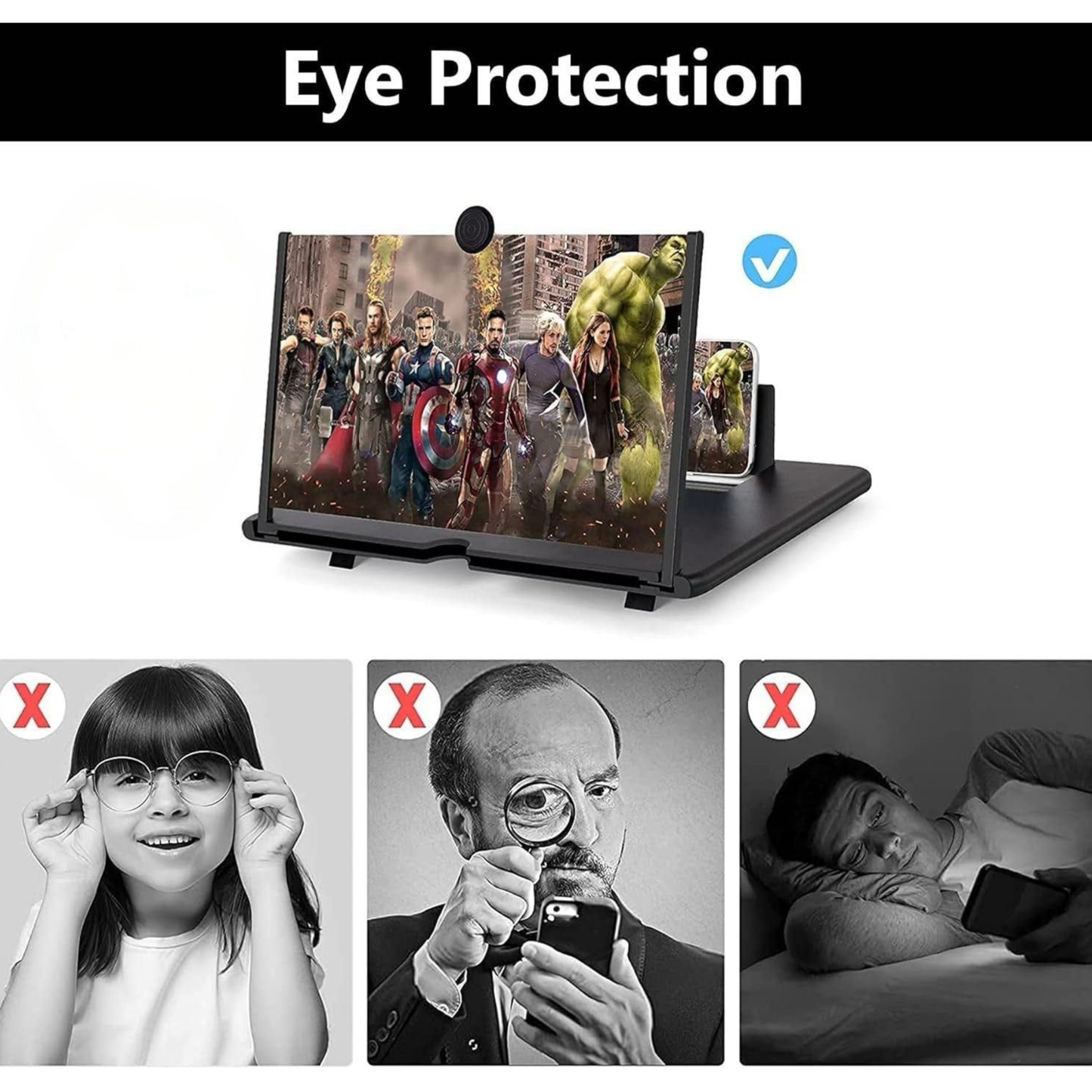 Amplificador de Pantalla HD