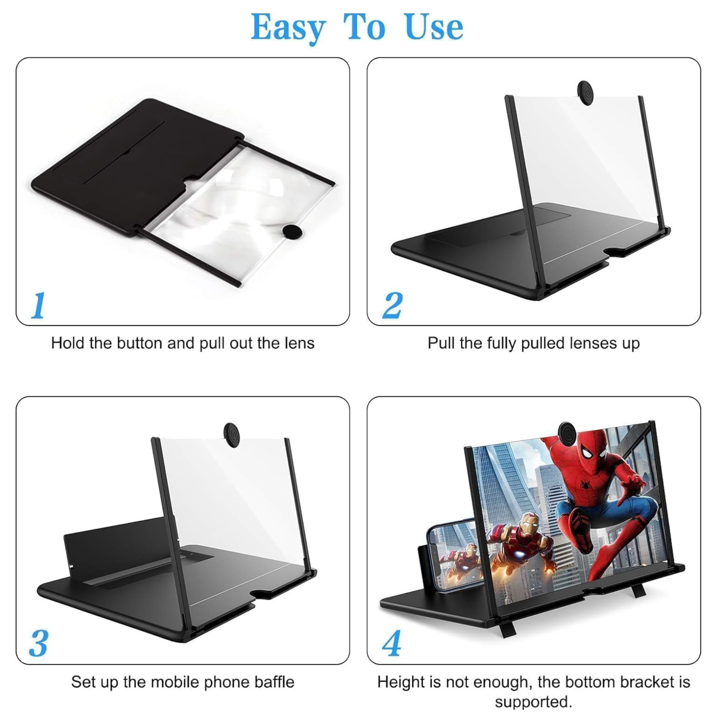 Amplificador de Pantalla HD